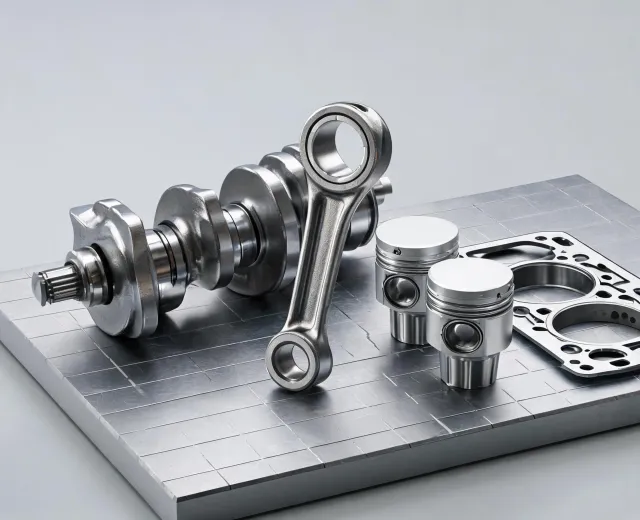 MAHLE connecting rod, crankshaft, piston, camshaft and gasket set