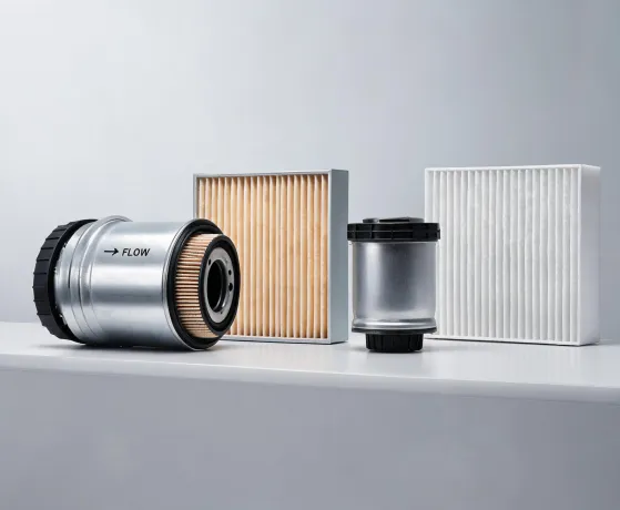 MAHLE oil, air, fuel and cabin filters arranged for technical review